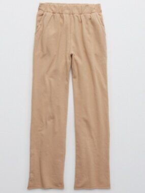 AERIE TERRY FLEECE CROPPED PANT